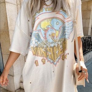 Urban outfitters Van Halen graphic tee